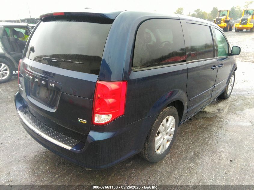 2017 DODGE GRAND CARAVAN SE - 2C4RDGBG1HR781854