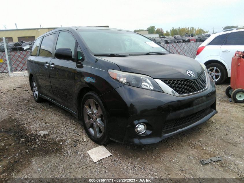 5TDXK3DC5ES514932 2014 TOYOTA SIENNA, photo no. 1