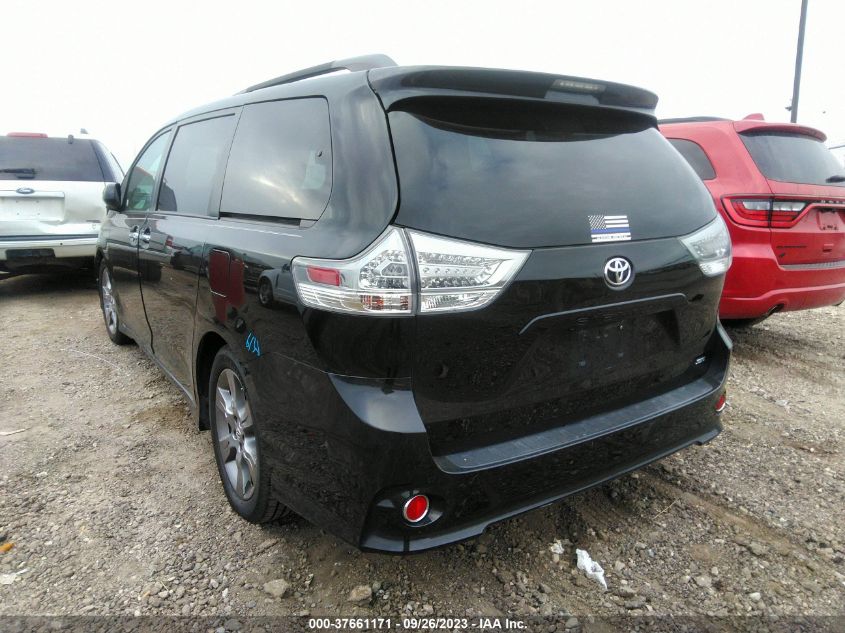 5TDXK3DC5ES514932 2014 TOYOTA SIENNA, photo no. 3