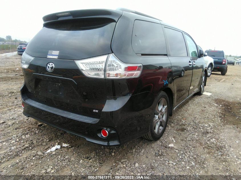 5TDXK3DC5ES514932 2014 TOYOTA SIENNA, photo no. 4