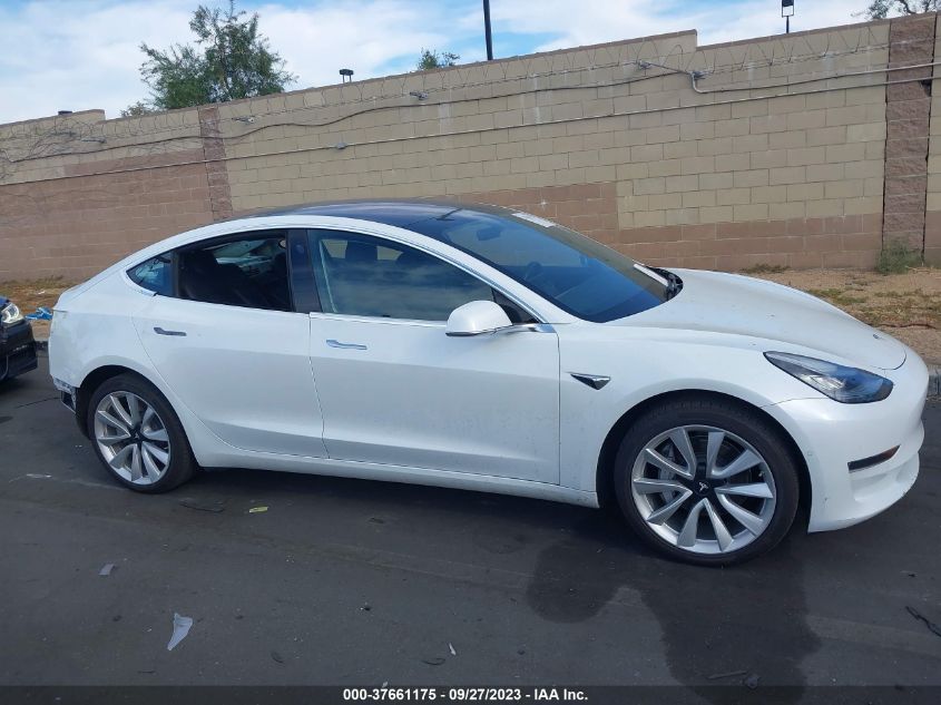 2018 TESLA MODEL 3 RANGE BATTERY - 5YJ3E1EA6JF108857