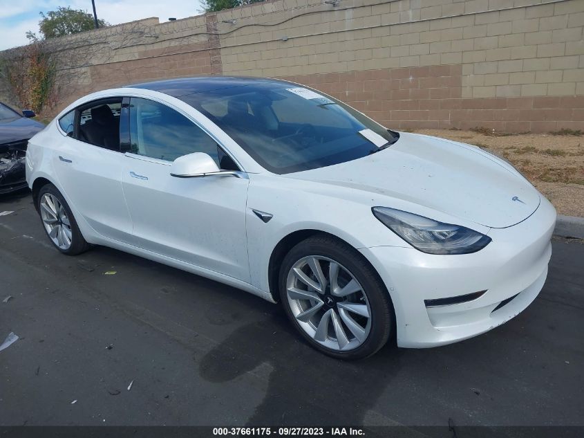 2018 TESLA MODEL 3 RANGE BATTERY - 5YJ3E1EA6JF108857