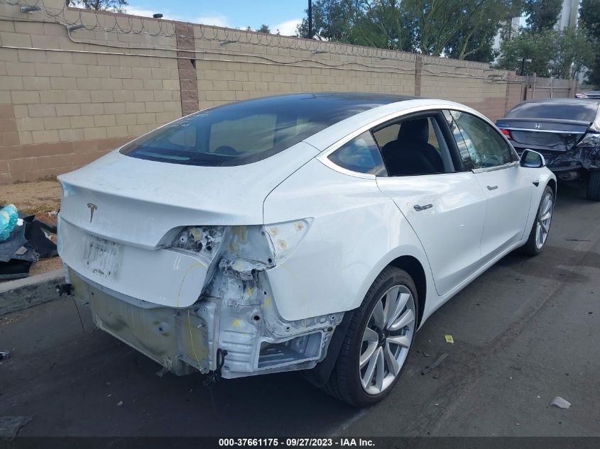 2018 TESLA MODEL 3 RANGE BATTERY - 5YJ3E1EA6JF108857