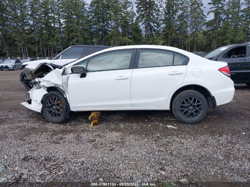 2014 HONDA CIVIC SEDAN LX - 19XFB2E53EE056694