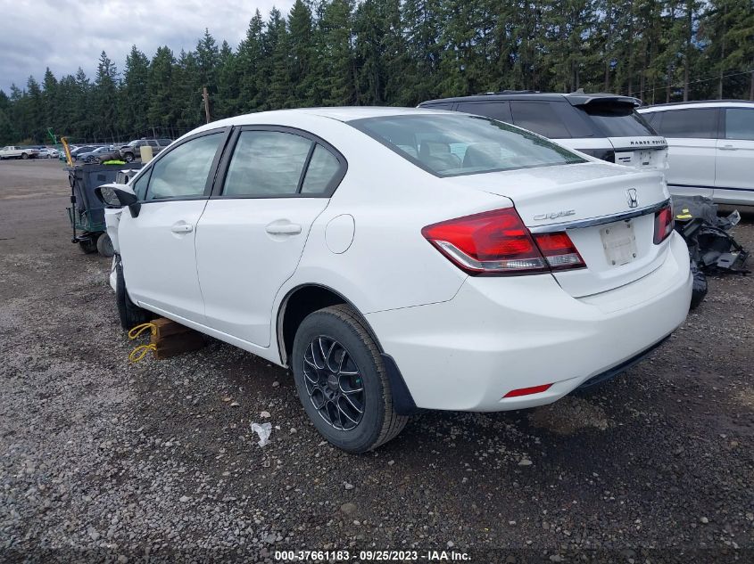 2014 HONDA CIVIC SEDAN LX - 19XFB2E53EE056694