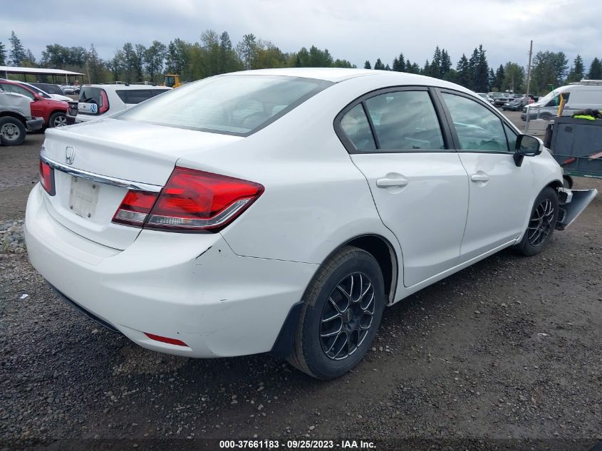 2014 HONDA CIVIC SEDAN LX - 19XFB2E53EE056694