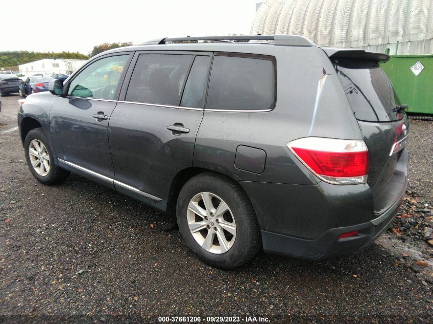 2013 TOYOTA HIGHLANDER - 5TDBK3EH5DS267852