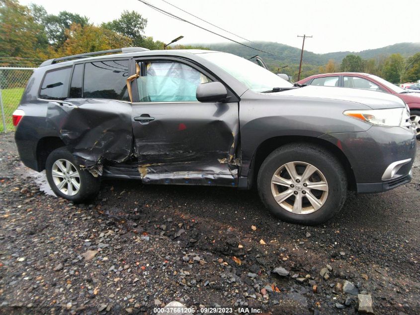2013 TOYOTA HIGHLANDER - 5TDBK3EH5DS267852