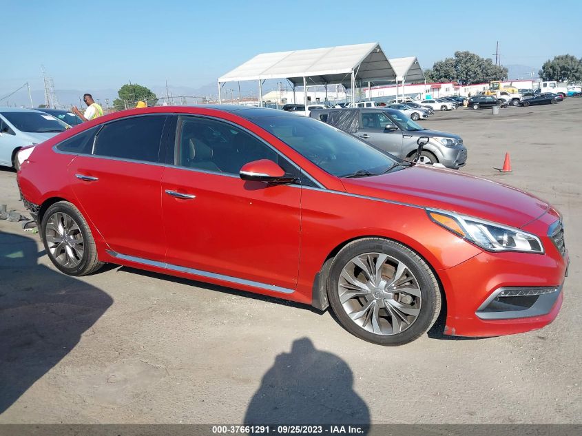 2015 HYUNDAI SONATA 2.0T LIMITED - 5NPE34AB9FH189487