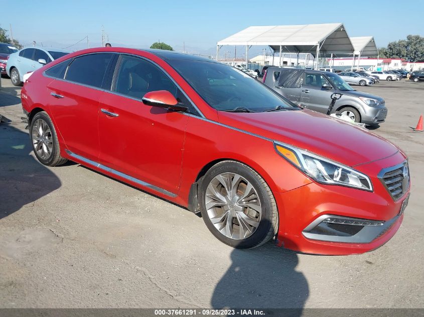 2015 HYUNDAI SONATA 2.0T LIMITED - 5NPE34AB9FH189487