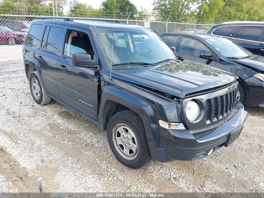 2014 JEEP PATRIOT SPORT - 1C4NJRBB6ED646679