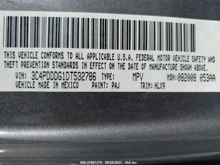 2013 DODGE JOURNEY CREW - 3C4PDDDG1DP532786