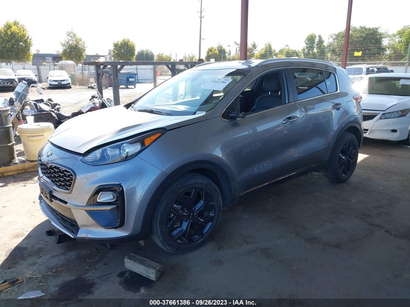 VIN KNDP63AC0M7847959 2021 KIA SPORTAGE S