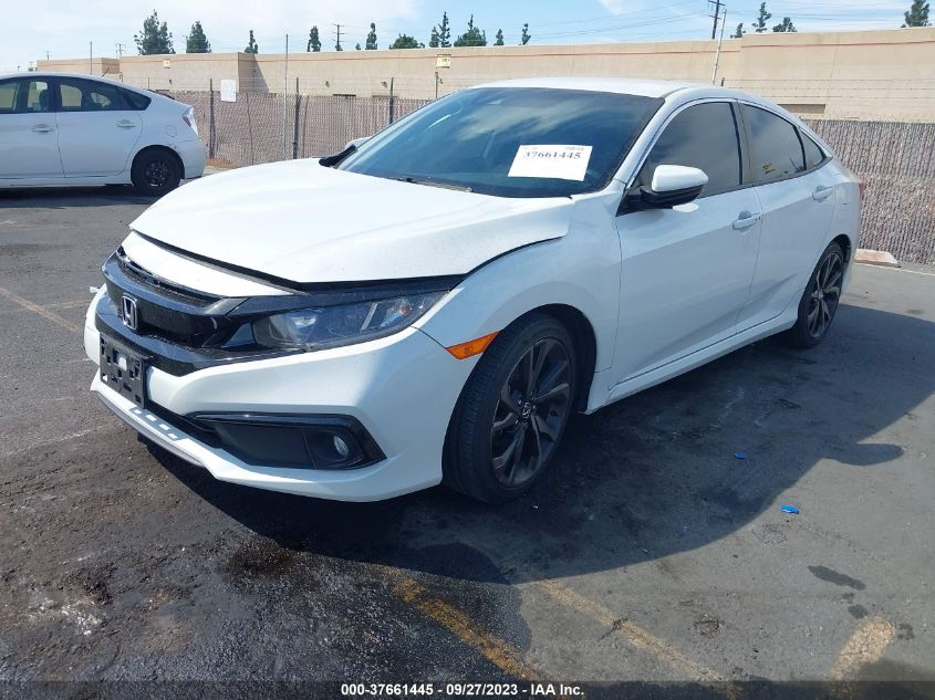 VIN 2HGFC2F82LH567757 2020 HONDA CIVIC SEDAN SPORT