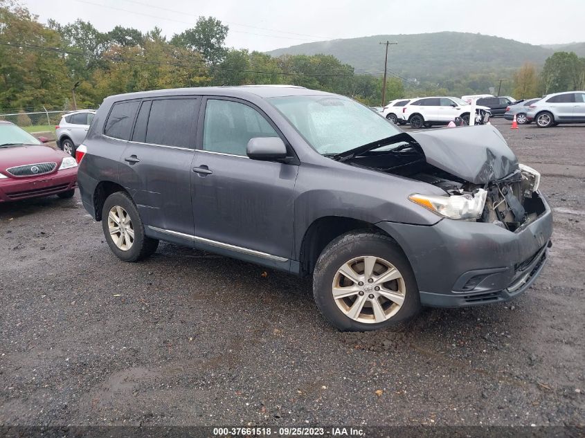 2013 TOYOTA HIGHLANDER - 5TDBK3EH6DS229725