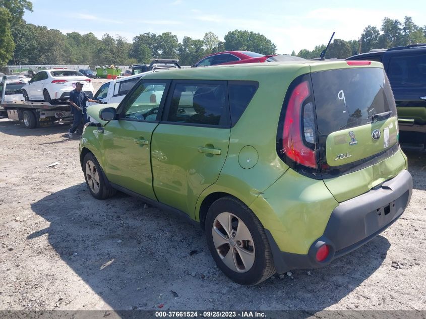 2014 KIA SOUL BASE - KNDJN2A23E7732641