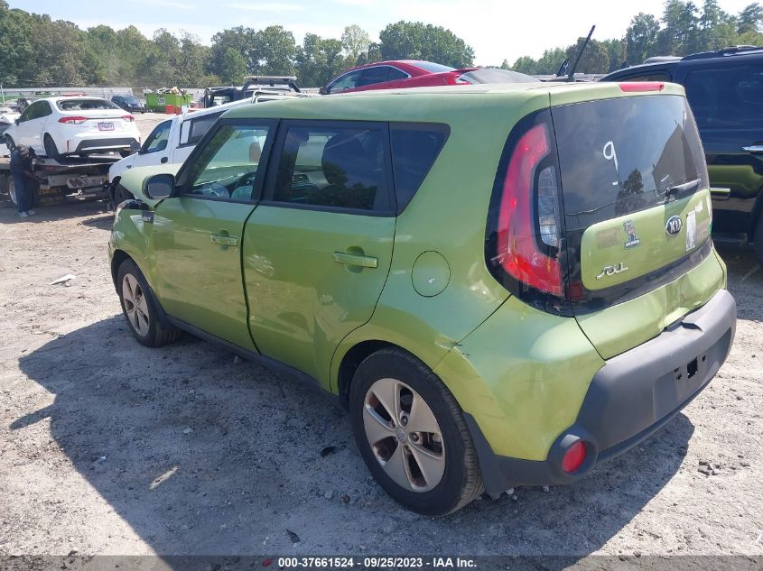 2014 KIA SOUL BASE - KNDJN2A23E7732641