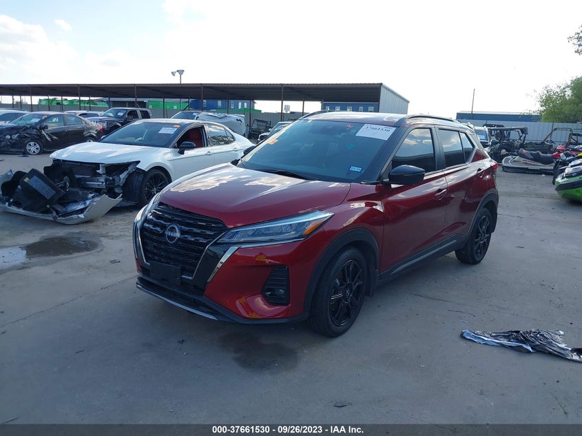VIN 3N1CP5DV0PL497532 2023 NISSAN KICKS SR