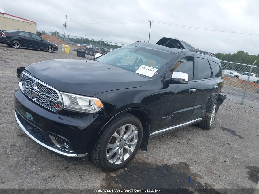 VIN 1C4RDHEG8HC869746 2017 DODGE DURANGO CITADEL
