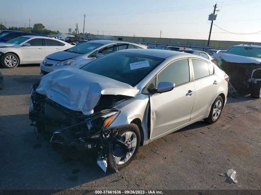 2017 KIA FORTE LX - 3KPFK4A74HE010556