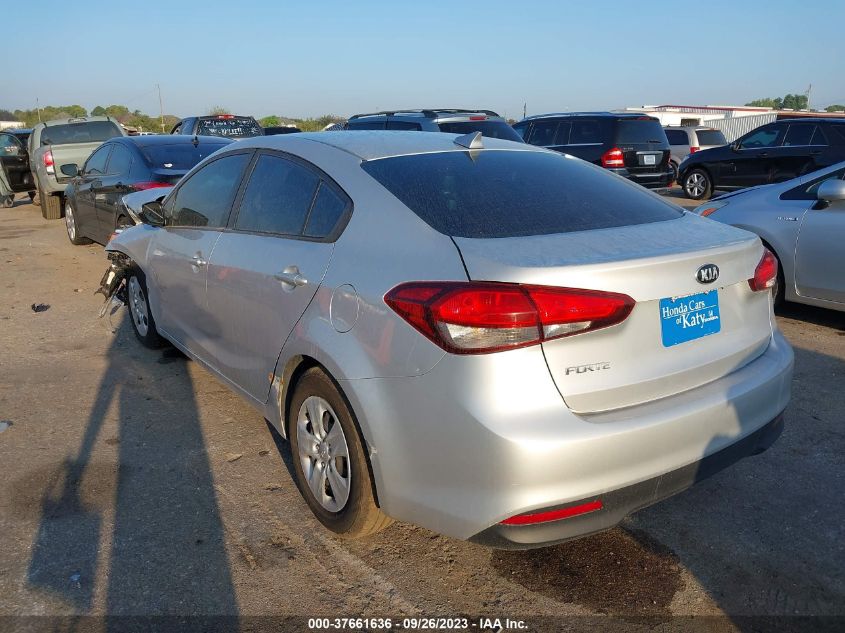 2017 KIA FORTE LX - 3KPFK4A74HE010556