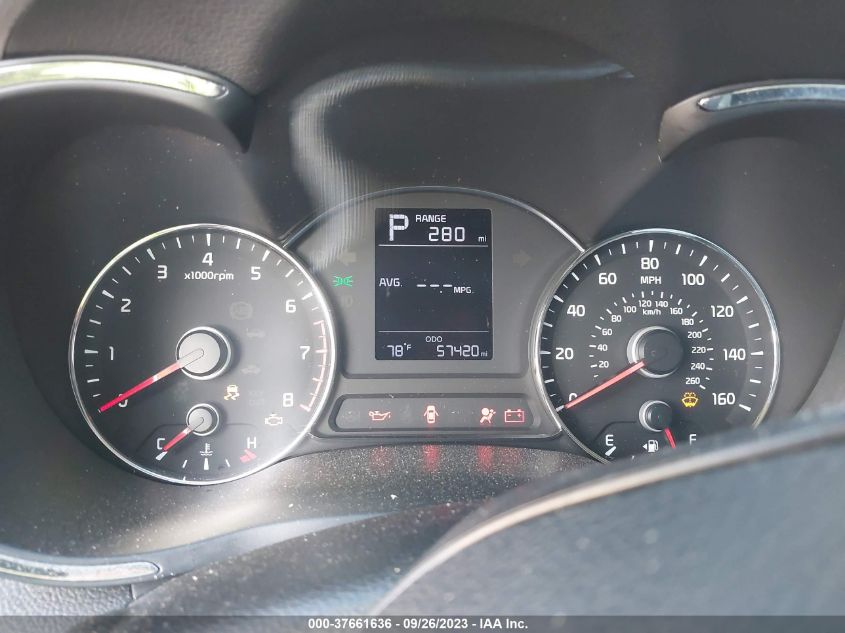 2017 KIA FORTE LX - 3KPFK4A74HE010556