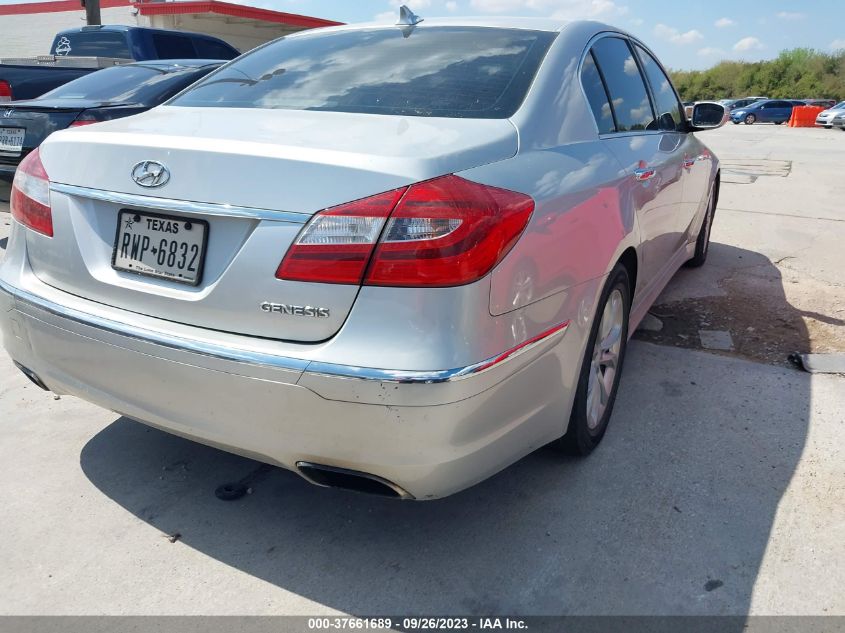 2013 HYUNDAI GENESIS 3.8L - KMHGC4DDXDU243125