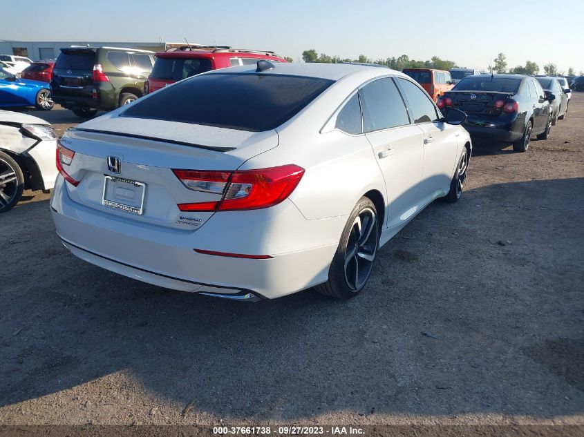 1HGCV3F26NA020460 Honda Accord Hybrid SPORT 4