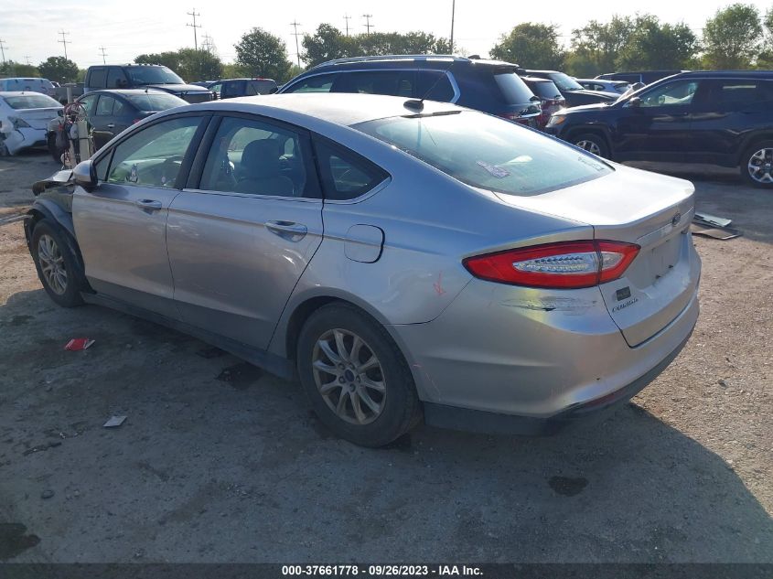 2016 FORD FUSION S - 3FA6P0G79GR133011