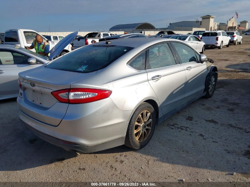 2016 FORD FUSION S - 3FA6P0G79GR133011