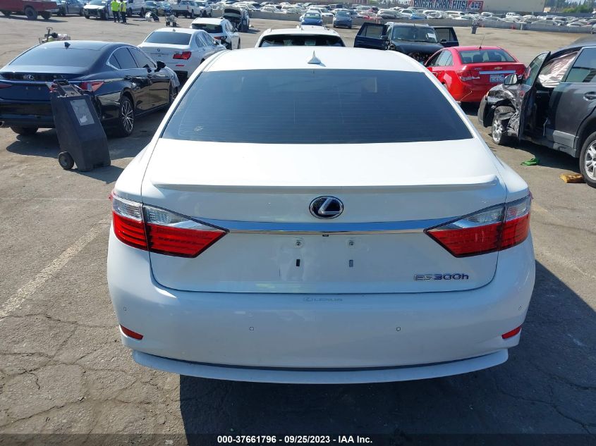 2013 LEXUS ES 300H HYBRID - JTHBW1GG8D2031182