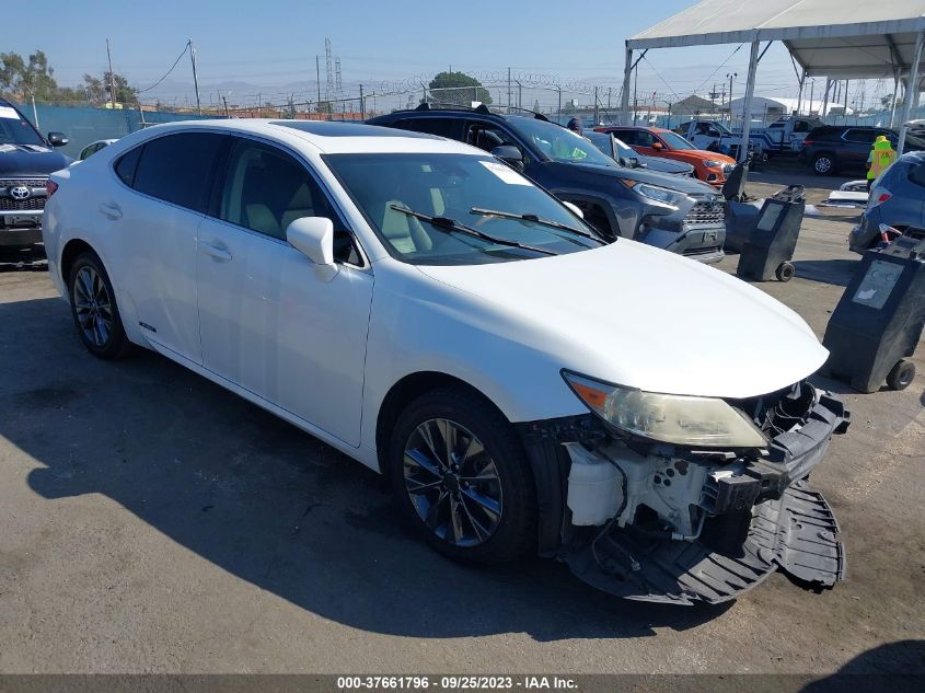 2013 LEXUS ES 300H HYBRID - JTHBW1GG8D2031182
