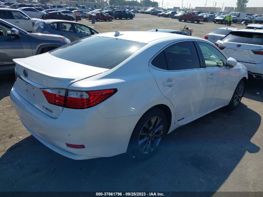 2013 LEXUS ES 300H HYBRID - JTHBW1GG8D2031182