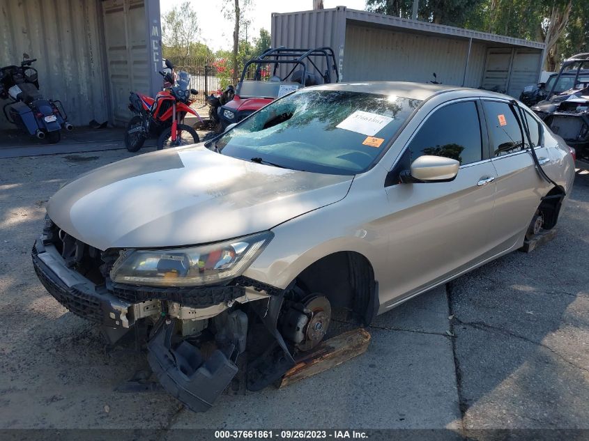 2014 HONDA ACCORD SEDAN LX - 1HGCR2F34EA146436