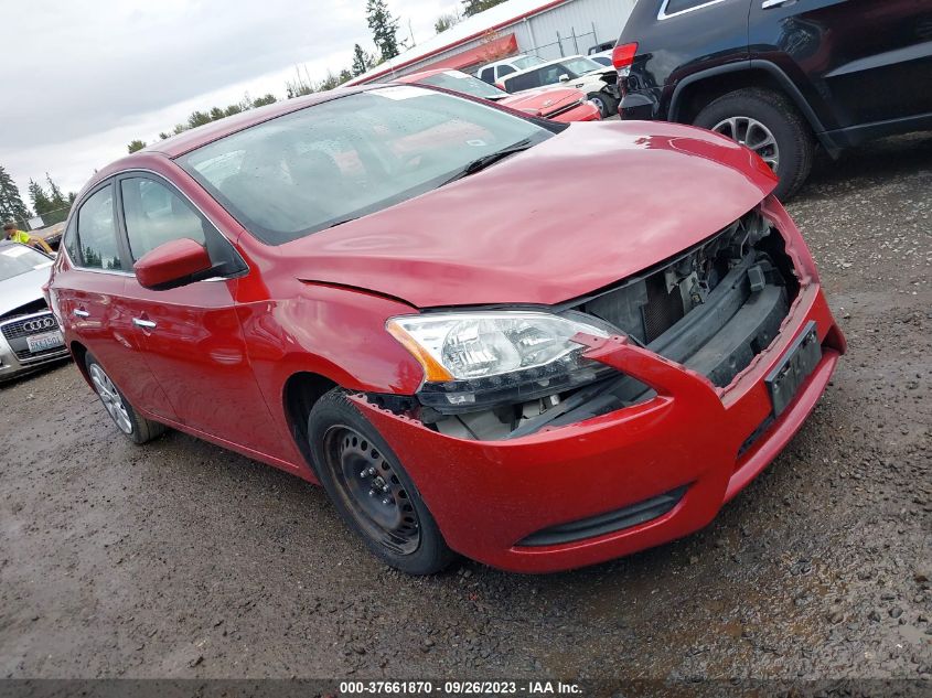 2014 NISSAN SENTRA S/FE+ S/SV/FE+ SV/SR/SL - 3N1AB7AP6EL648507