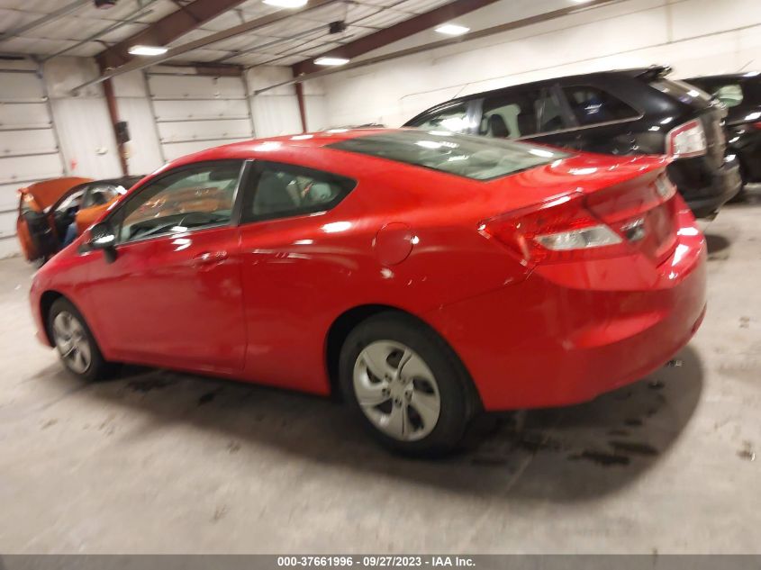 2013 HONDA CIVIC CPE LX 2HGFG3B50DH525756