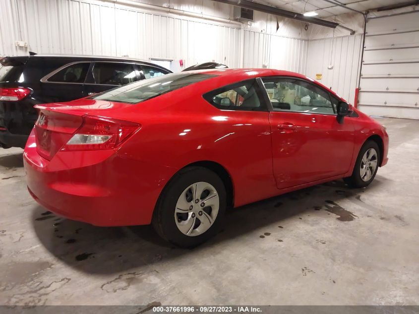 2013 HONDA CIVIC CPE LX 2HGFG3B50DH525756