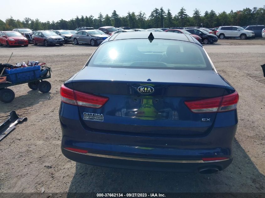 2018 KIA OPTIMA EX - 5XXGU4L31JG228640