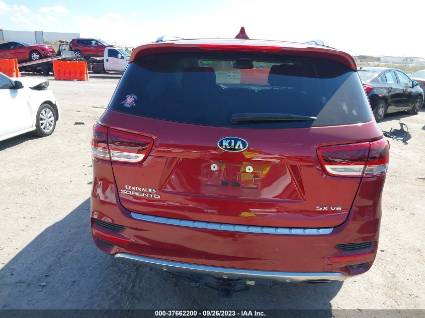 2016 KIA SORENTO SX - 5XYPK4A53GG185627