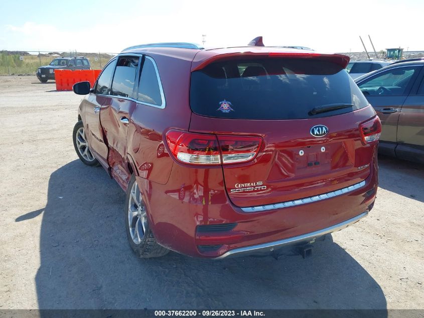 2016 KIA SORENTO SX - 5XYPK4A53GG185627