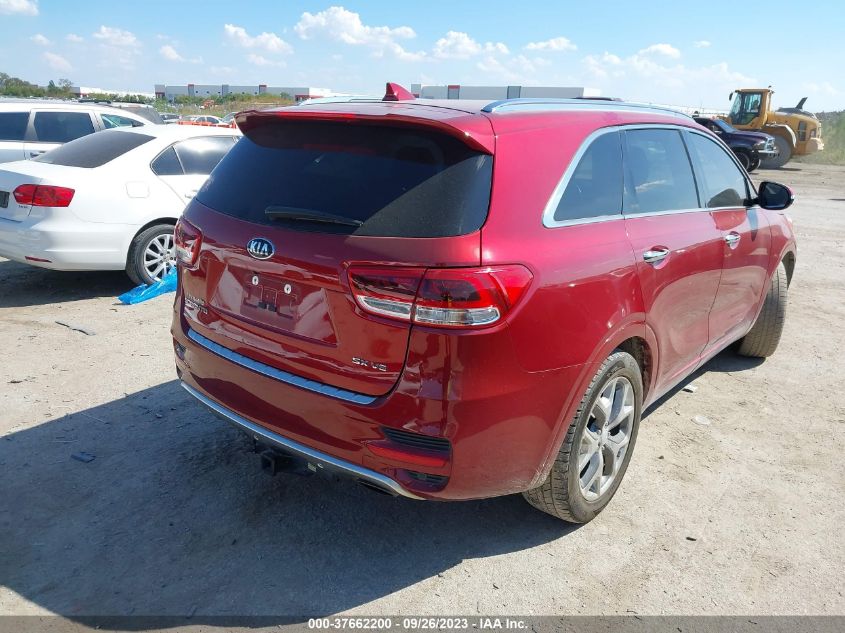 2016 KIA SORENTO SX - 5XYPK4A53GG185627