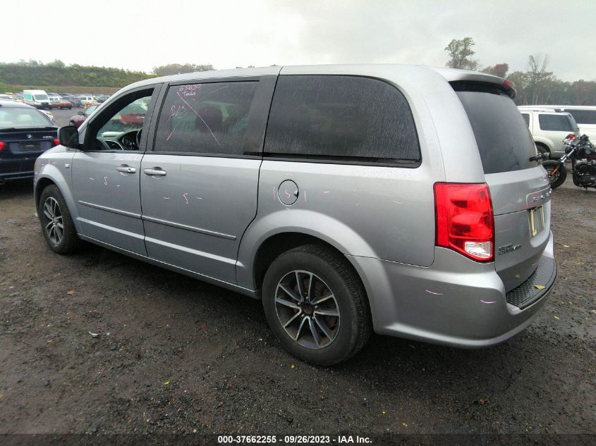 2014 DODGE GRAND CARAVAN SXT 30TH ANNIVERSARY - 2C4RDGCG0ER296745