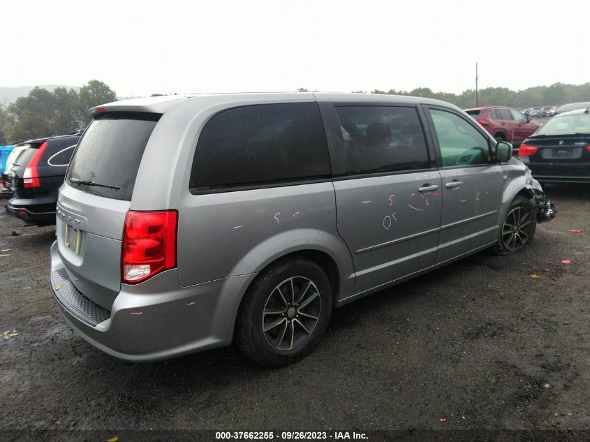 2014 DODGE GRAND CARAVAN SXT 30TH ANNIVERSARY - 2C4RDGCG0ER296745
