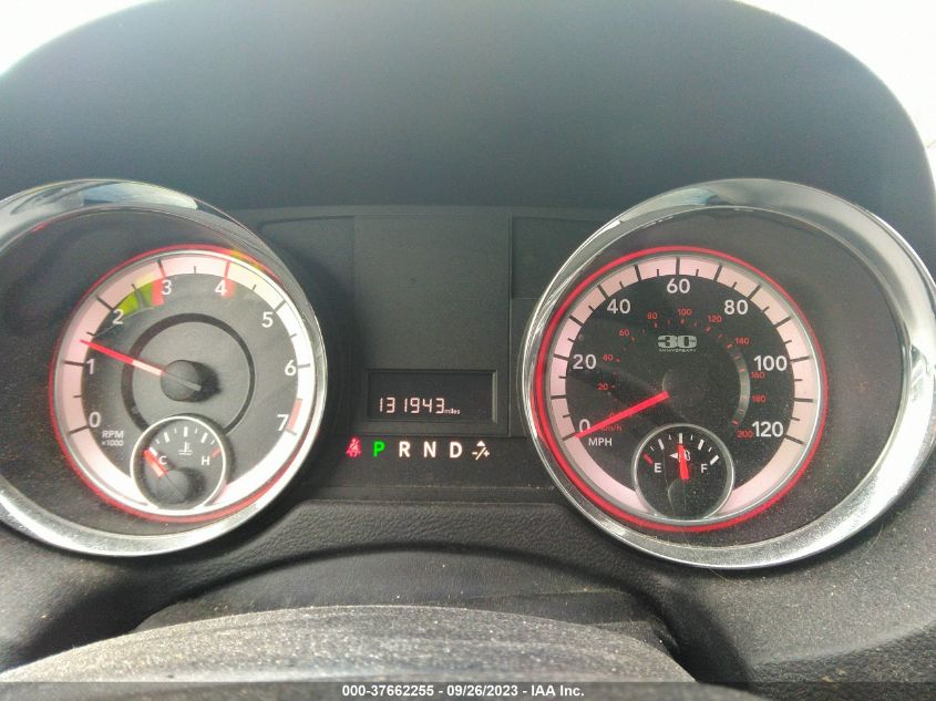 2014 DODGE GRAND CARAVAN SXT 30TH ANNIVERSARY - 2C4RDGCG0ER296745