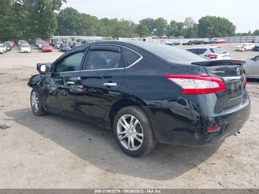 2015 NISSAN SENTRA S - 3N1AB7AP1FY357868