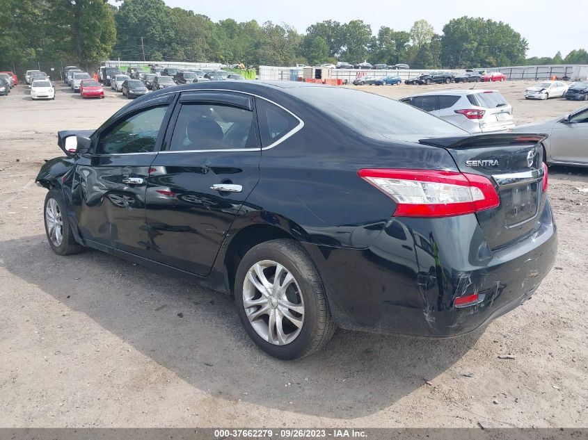 2015 NISSAN SENTRA S - 3N1AB7AP1FY357868