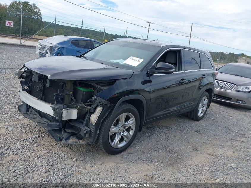 2015 TOYOTA HIGHLANDER LIMITED - 5TDDKRFH4FS170803