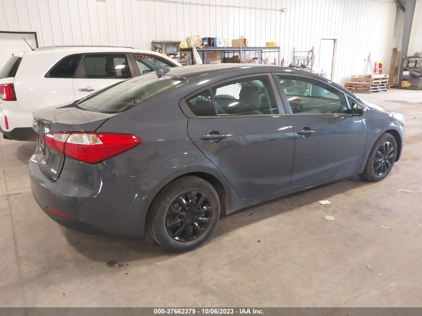 2015 KIA FORTE LX - KNAFX4A69F5279537