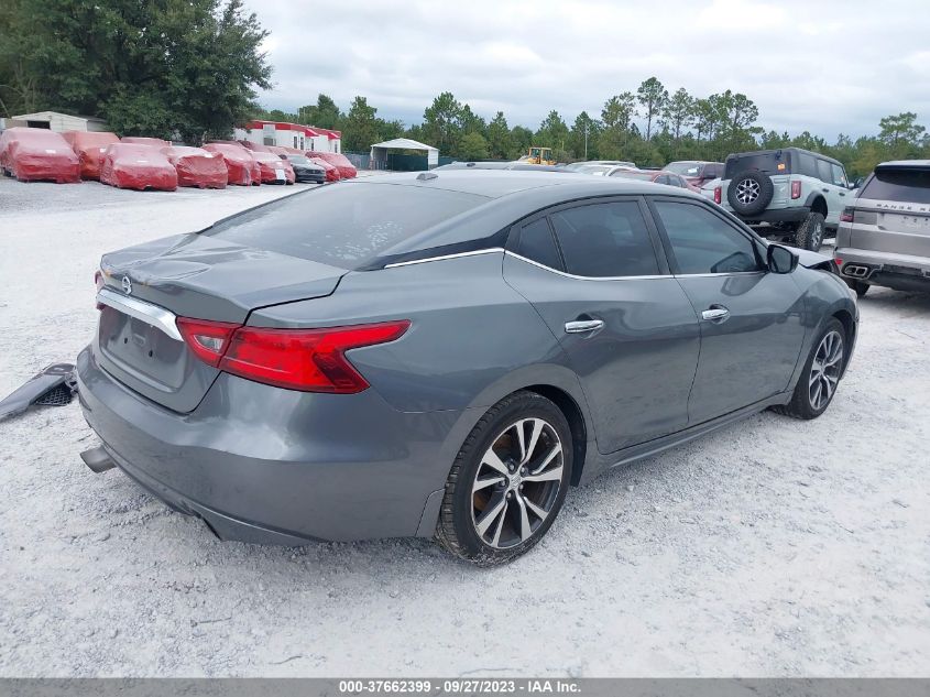 2017 NISSAN MAXIMA S - 1N4AA6AP6HC419583
