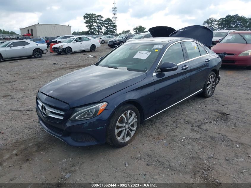 55SWF4KB8GU116734 2016 MERCEDES-BENZ C-CLASS, photo no. 2